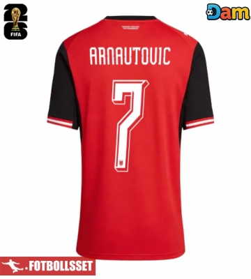 Österrike Marko Arnautovic #7 Hemmatröja Dam VM 2026 Kortärmad